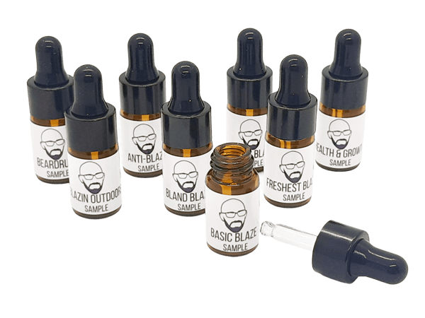 The Blazin Beard Oil Sampler Pack